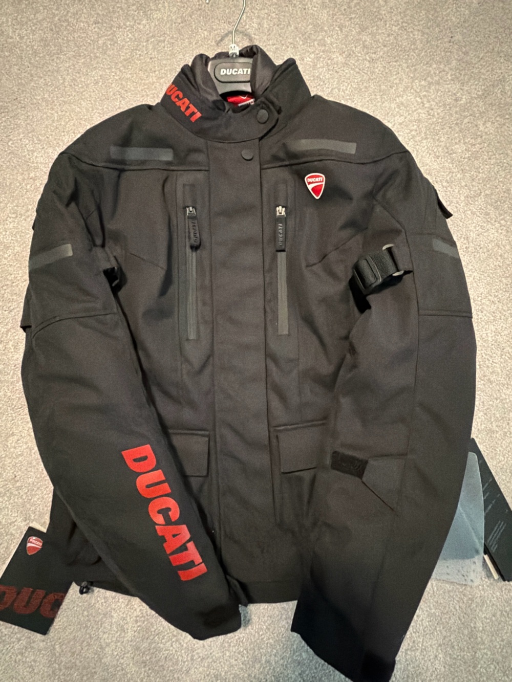 Black Women's Ducati Tour C4 Lady jacket